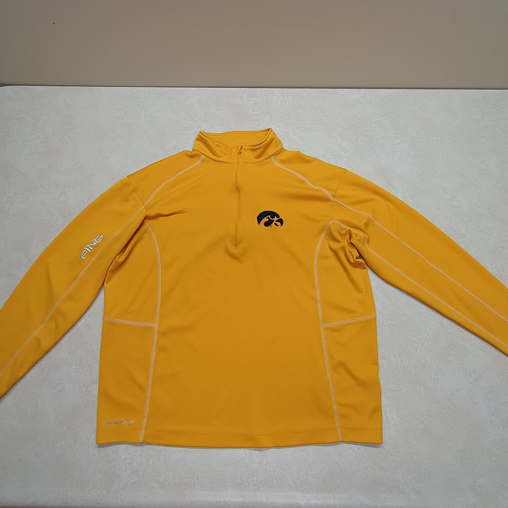 Ping Yellow Men's Long Sleeve Shirt